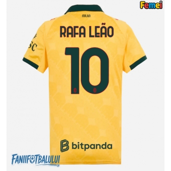 AC Milan Rafael Leao #10 Tricou Fotbal Replică 2025-26 Femei Treilea